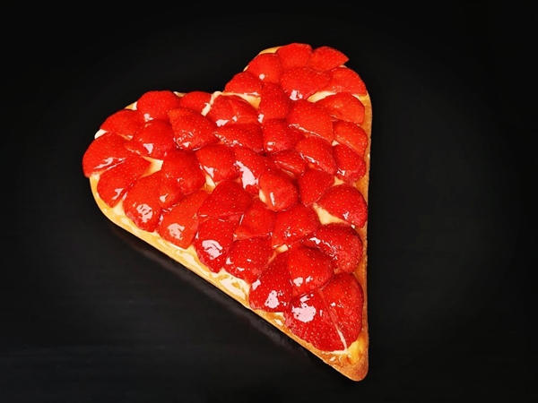 Hartenvlaai 8p zonder slagroom