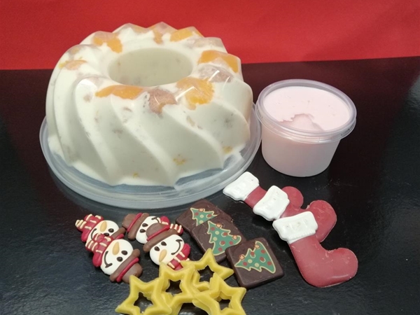 Chipolata pudding met bakje saus