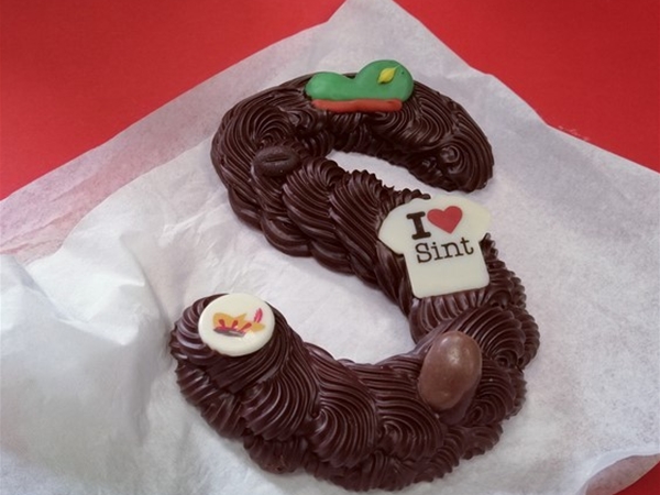 Chocoladeletter puur groot