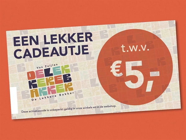 Waardebon 5 euro