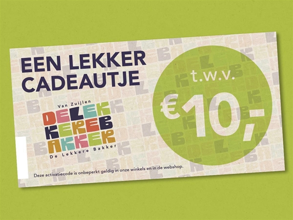 Waardebon 10 euro